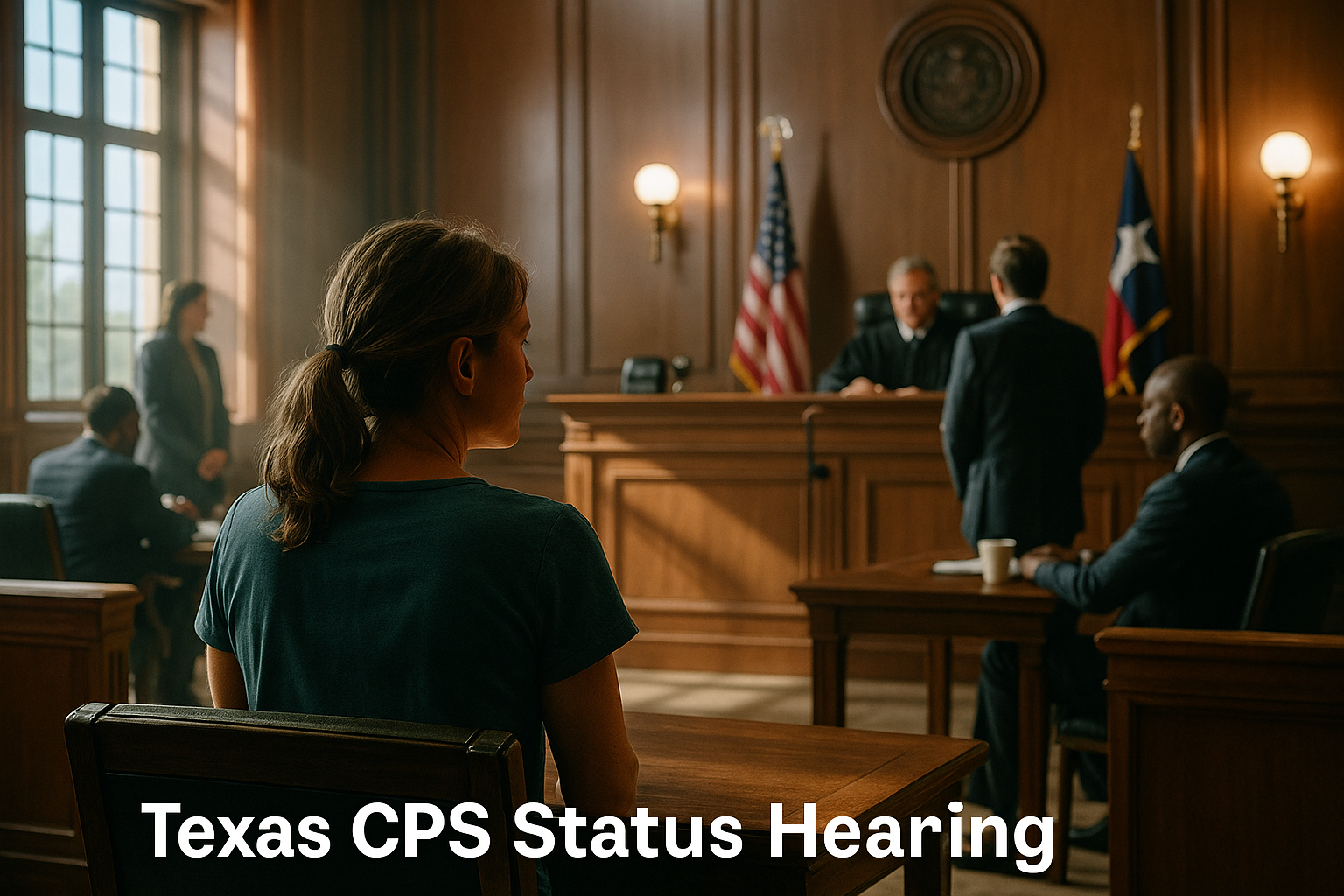 Texas CPS Status Hearing