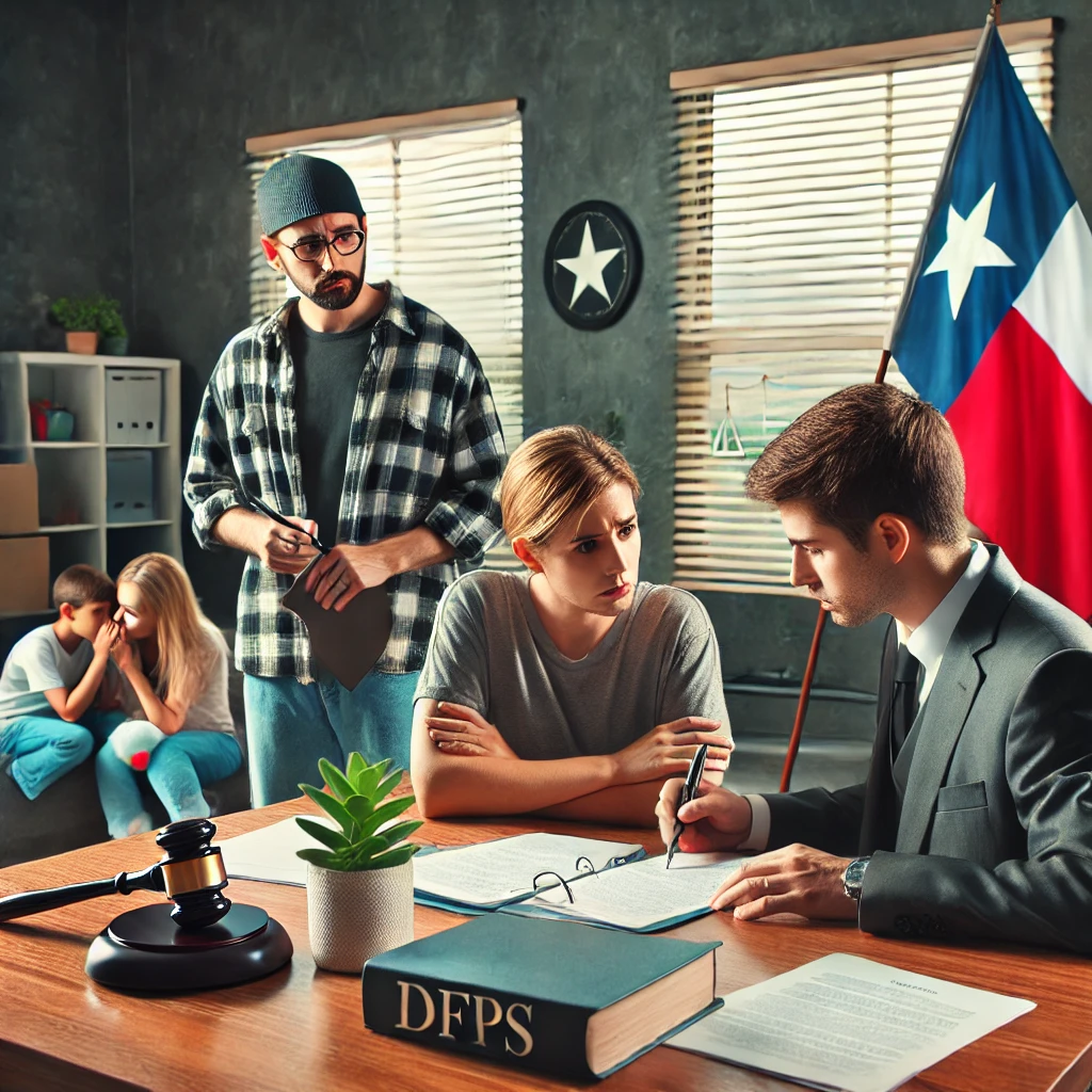 DFPS Investigations and divorce