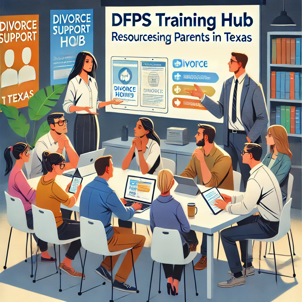 DFPS Training Hub Resources for Divorcing Parents in Texas