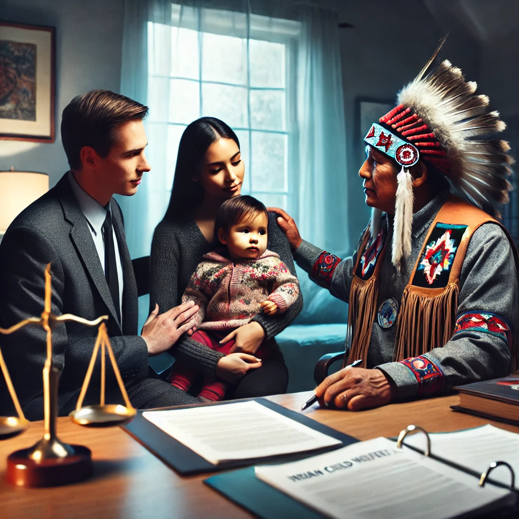 The Indian Child Welfare Act (ICWA) provides legal protections for Native American children