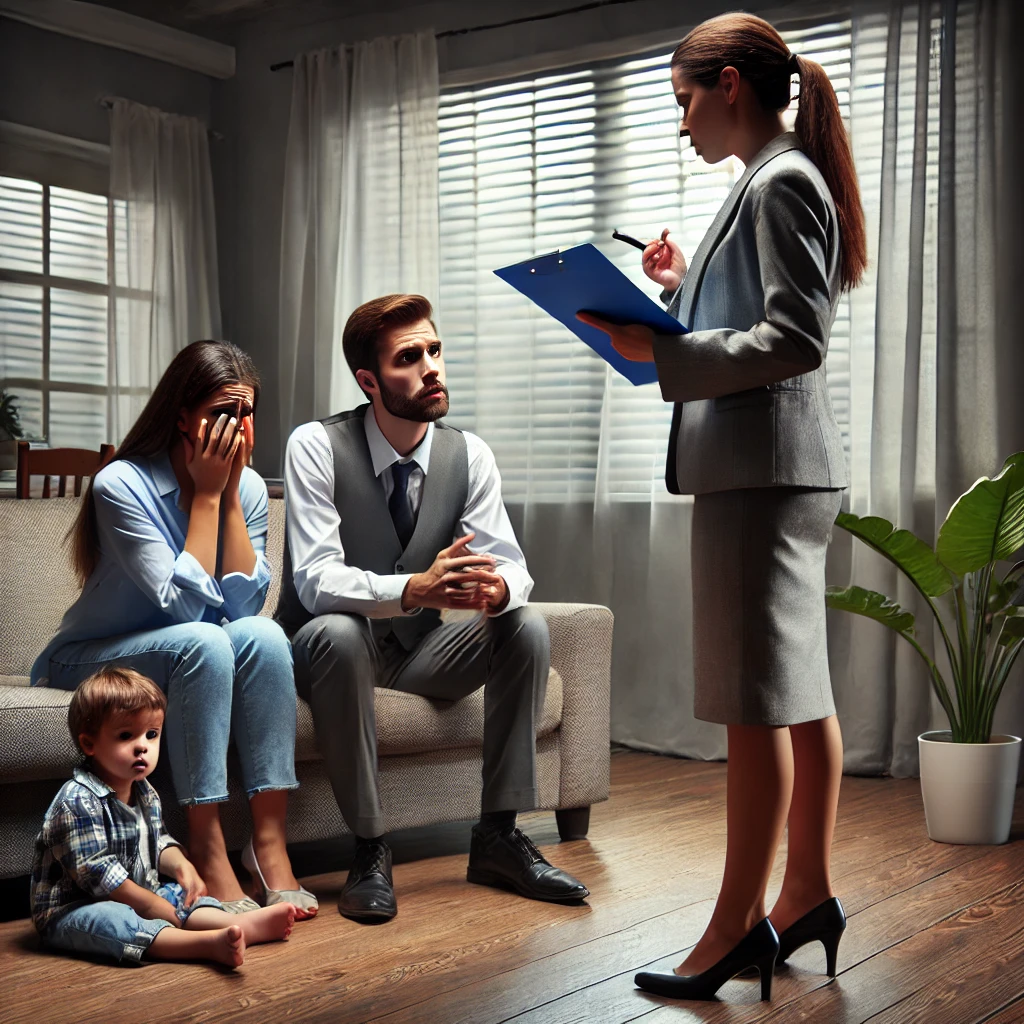 When a CPS worker arrives