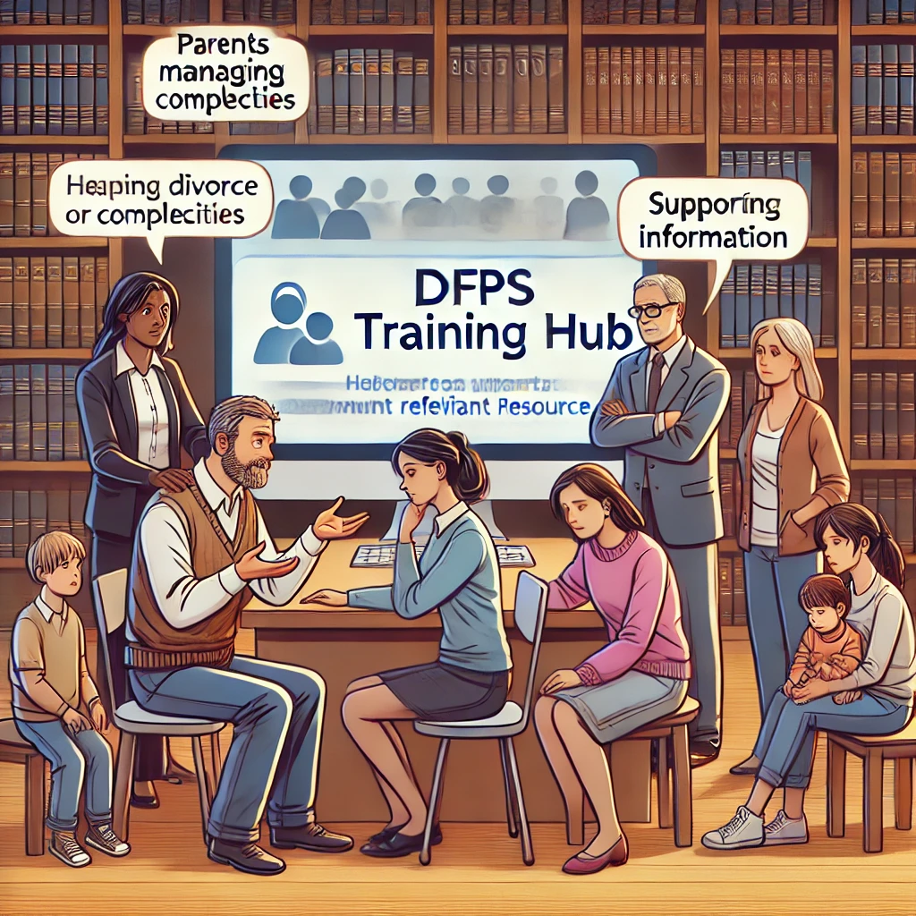 DFPS Training Hub Resources for Divorcing Parents in Texas