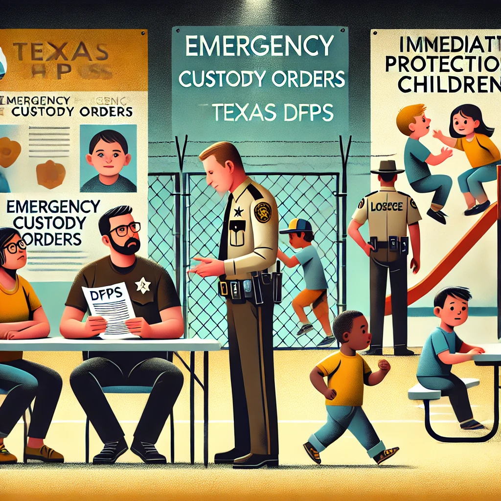 Emergency custody orders and the Texas DFPS