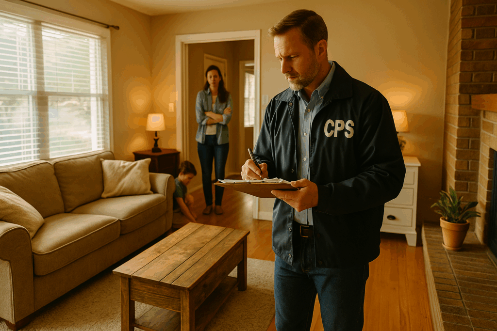 Home inspections and safety checks conducted by CPS to ensure the child's safety.